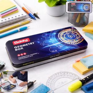 Oddy Premium Metal Geometry Box Set (1 Set)