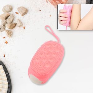 Super Soft Silicone Bath Brush – Double-Sided Body Scrubber for Exfoliation