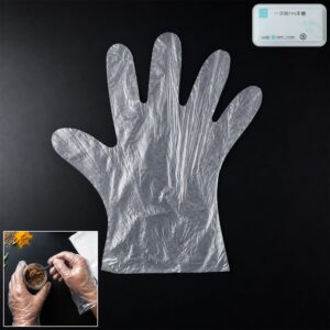 Disposable Small Plastic Gloves (100 Pc)