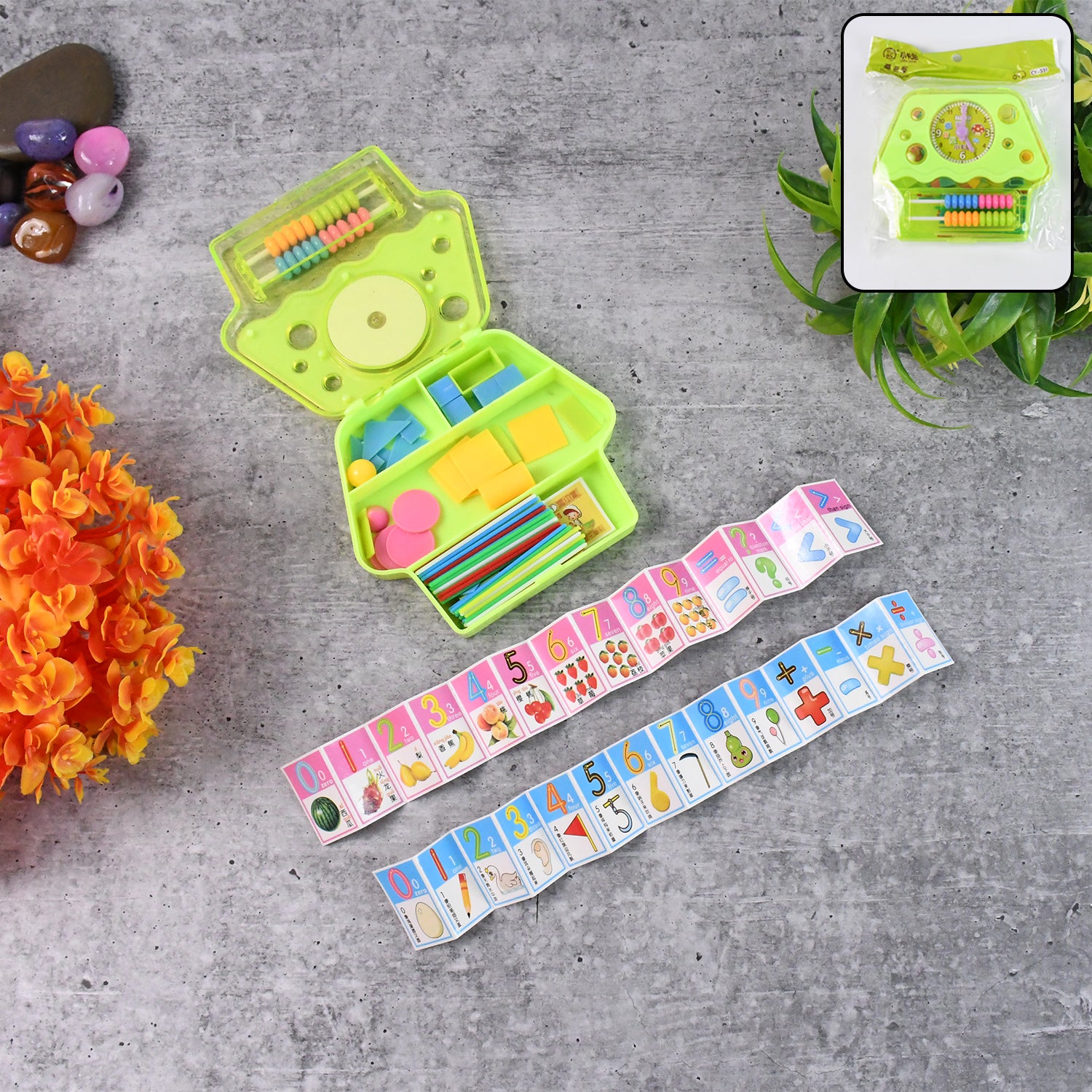 Kid Learning study game Set for kids with Color and shapes (1 Set)