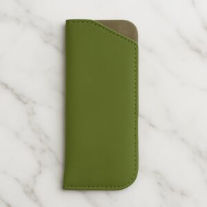 Slim PU Leather Glasses Sleeve - (1 Pc)
