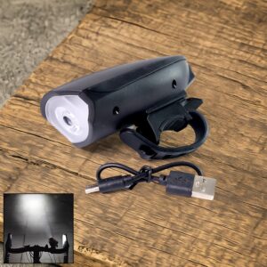 Bicycle LED Light Work On Battery (Speaker Not Included)