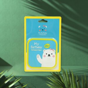 Non Slip Square Cartoon Silicone Coasters for Tea Coffee Cups Mugs 1 Pc