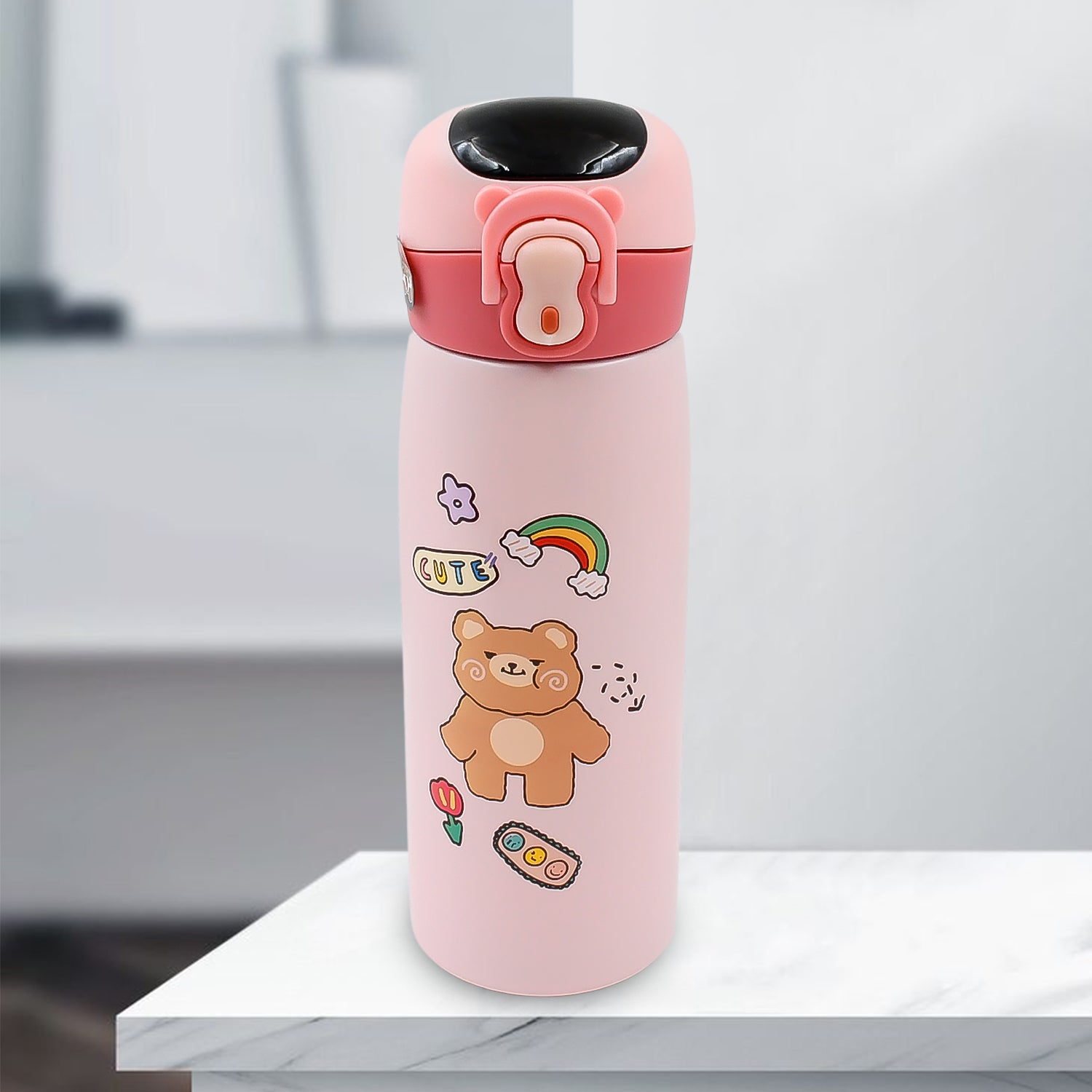 Smart Vacuum Insulated Water Bottle with LED Temperature Display (450 ML)