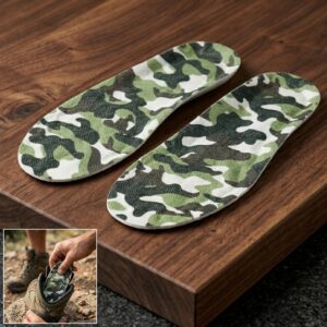 Flexible Shock Absorbing Shoe Insoles for Shoes (1 Pair, 39 to 42 Size)