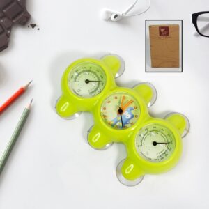 Plastic 3 in 1 Precision Desktop Clock (1 Pc)