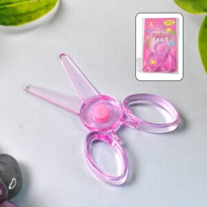Plastic Child-Safe Scissor (1 Pc / Mix Color)