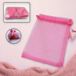 Organza Gift Bags Small Mesh Bags Drawstring Gift Bags Festival Gift Bags (100 Pcs Set)