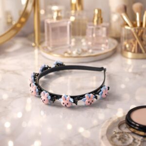 Cute Cartoon Bunny Design Kids Hair Band (1 Pc)