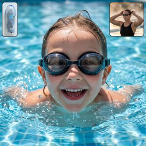 Kids Anti-Fog Swimming Goggles Comfortable Fit (1 Pc)