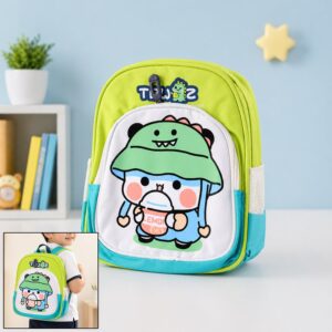 Cute Cartoon Printed Kids Sling Backpack Lightweight School Bag (28x23 Cm)