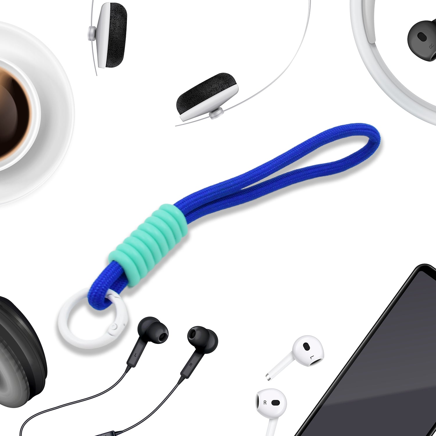 Multipurpose Adjustable Hand Wrist Strap for Phone & Cellphone (6 Inch)