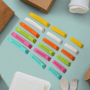 Food Bag Clip Sealer – Airtight Plastic Clips Snacks, Kitchen & Camping (18 Pc Set)