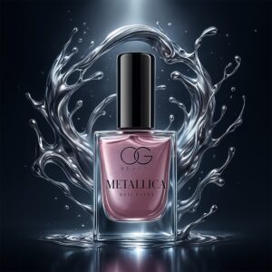 OG Beauty Premium Opal Purple Metallica Nail Polish (1 Pc / 10 ML)