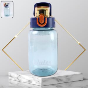Plastic Leak-Proof Flip Cap & Safty Lock Water Bottle (600ml Approx / 1 Pc)