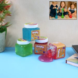 Khyati Frisky Slime Glitter Edition – Stretchable Sparkling Slime in Jar