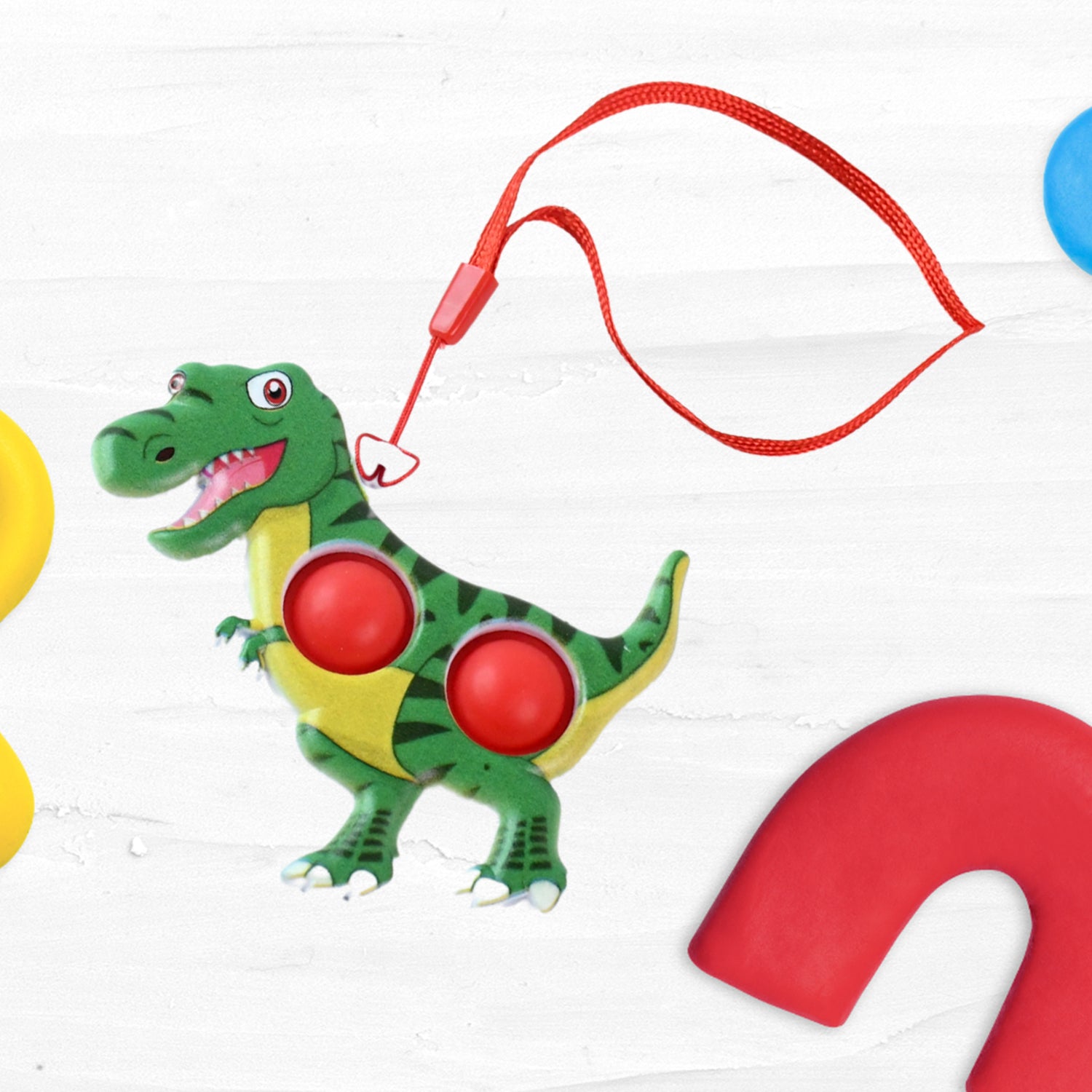 Silicone Push Bubble keychain Toy (1 Pc)