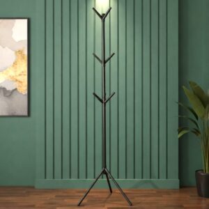 Floor Standing Metal Coat Rack Stand with Multi Hooks