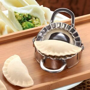 Stainless Steel Dumpling Maker Easy & Reliable Dumplings, Ghughra maker Every Time (1 Pc)