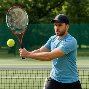 Professional Tennis Racket with Full Cover (1 Pc)