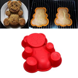 Set of 4 Silicone Animal Moulds for Cake, Chocolate, Soap & Candle Making, Diwali
