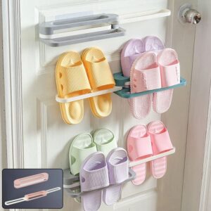Wall Mounted Slipper Stand Organizer (1 Pc)