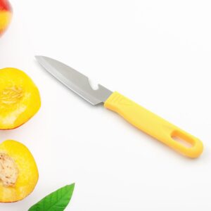 Stainless Steel Knife for Kitchen Use with Non-Slip Handle and Blade Cover 1 Pc