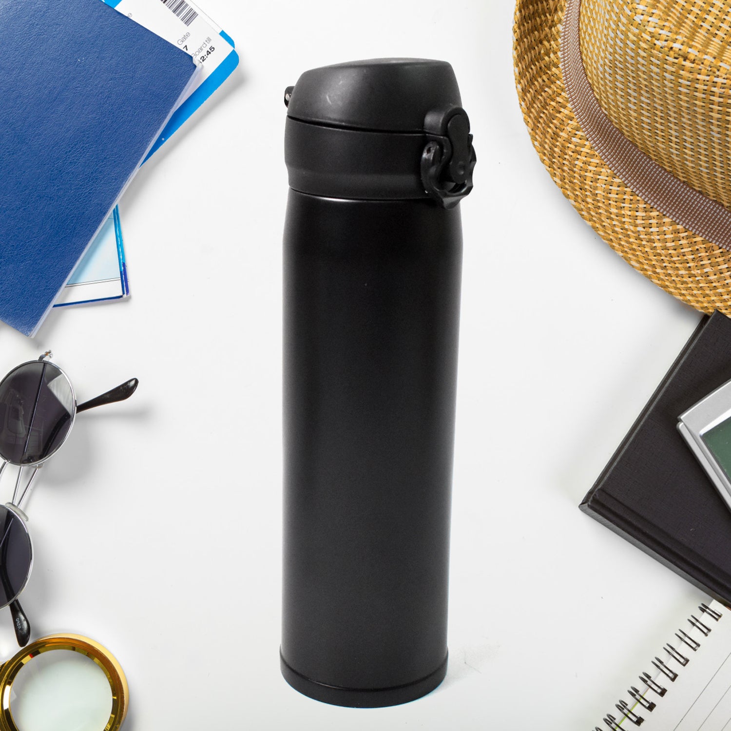 Customized Insulated Stainless Steel Water Bottle with Easy Push(500 ml)