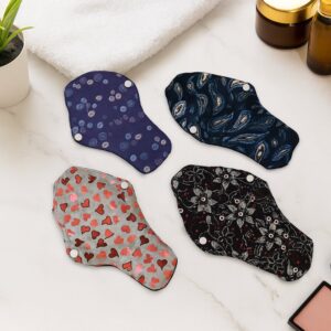 Reusable Cloth Sanitary Pads for Women (4 Pc)