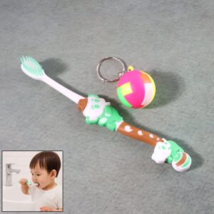 Kids Toothbrush and Airplane Keychain Toy Set