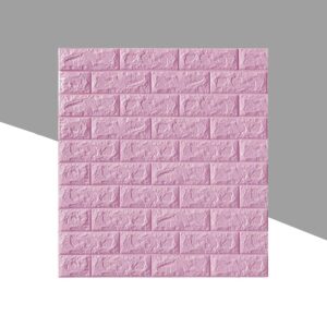 Wallpaper 3D Foam Wallpaper Sticker Panels (70 x 76 Cm / 1 Pc)