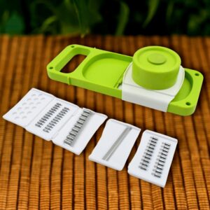 Slicer for Kitchen 5 in 1 Foldable Vegetable Slicer Blade Potato Cutter