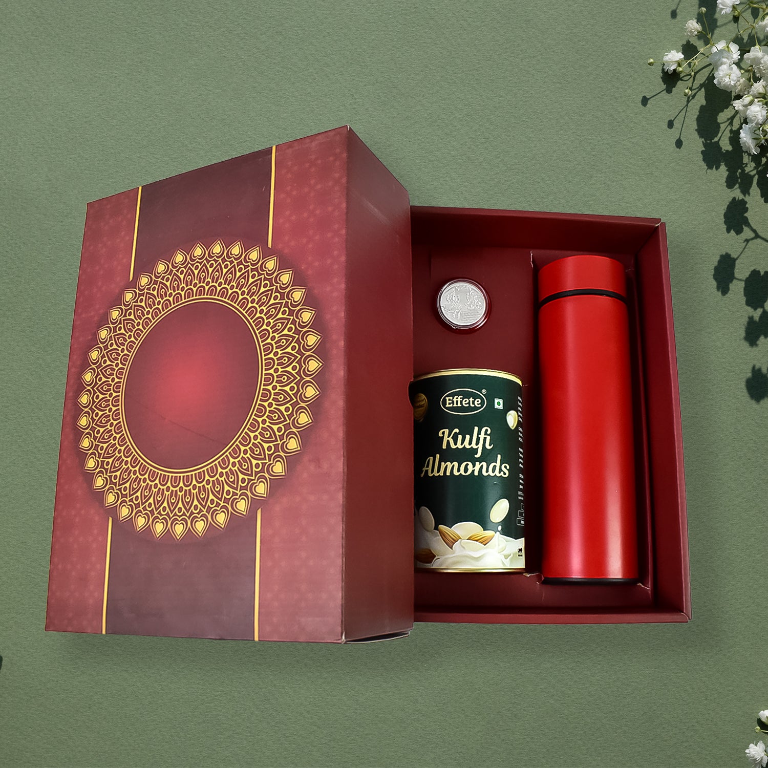 Personalized Temperature Water Bottle (Multi Color Box / 3 Pc Set)