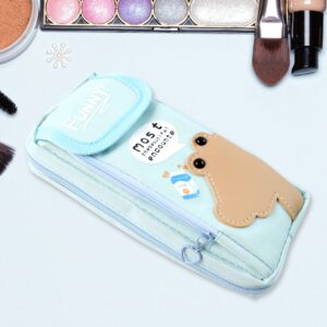 Printed Multipurpose Zipper Pencil Pouch - (1 Pc / Mix Design)