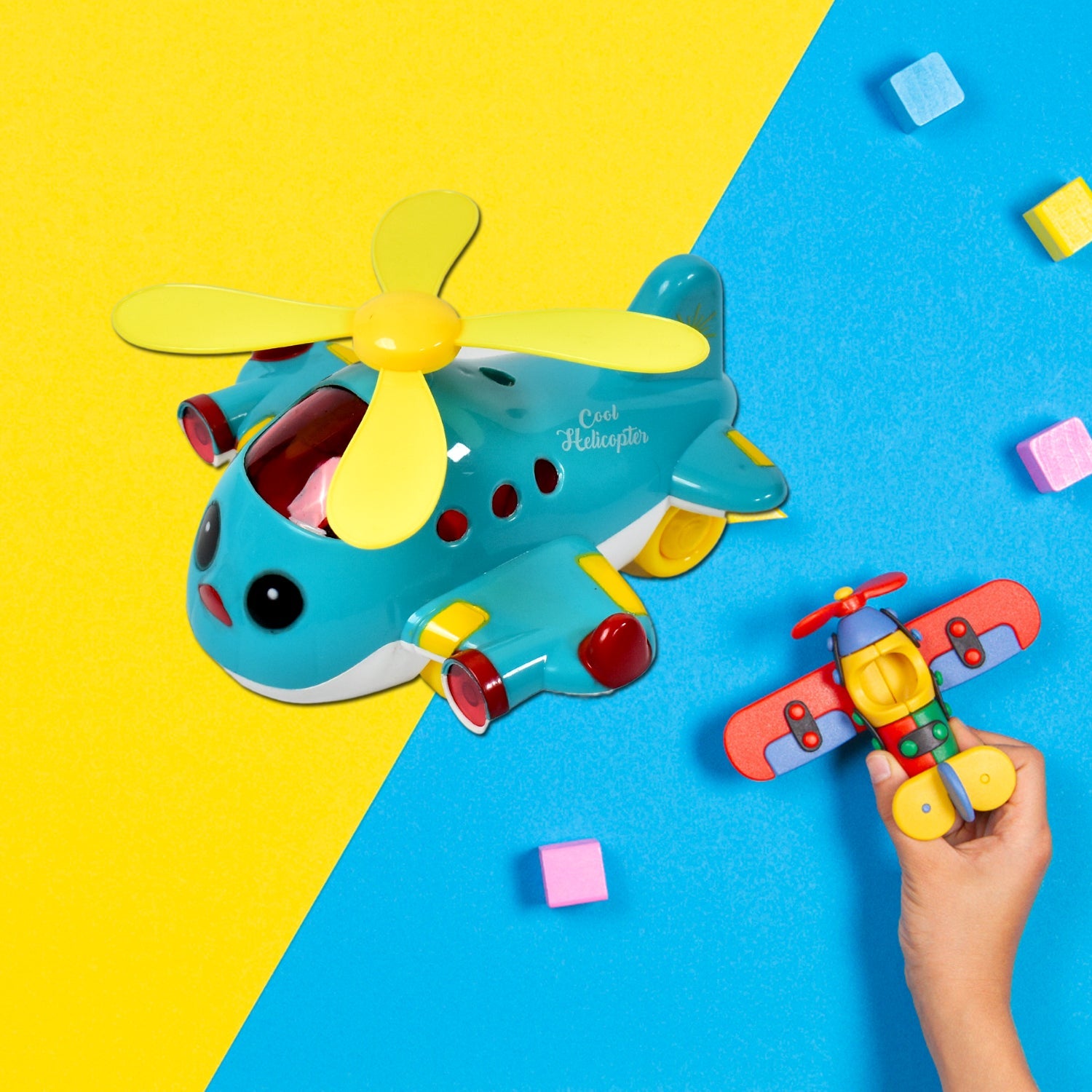 Helicopter Airplane Musical Toy