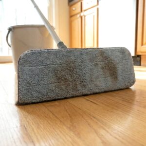 Microfiber Flat Mop Replacement Pad for Floor Cleaning (1 Pc, 38x12Cm)