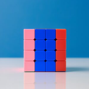 4x4 Magic Speed Cube Puzzle for Kids & Adults (1 Pc)