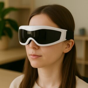 Electric Eye Massager with Heat, Vibration & Air Pressure (1 Pc)