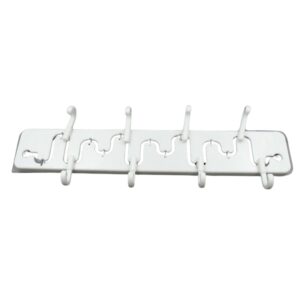Adjustable Wall Hook: Slides for Easy Access (Bathroom & Home)