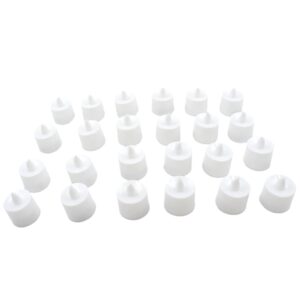Multicolor LED Tealights Candles (24 Pack): Festive Decorations, Diwali