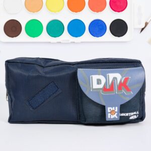 Pencil Pouch with Zipper – Large Stationery Bag for Students (1 Pc)