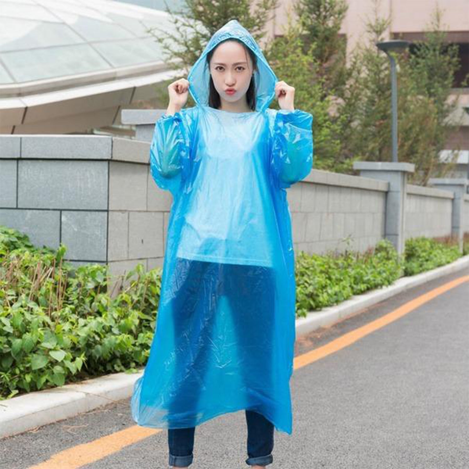 Disposable Rain Coat – Protection from Rain and Storms to Keep You Clean & Dry