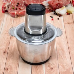 Stainless Steel Electric Meat Grinders with Bowl Heavy (3L)