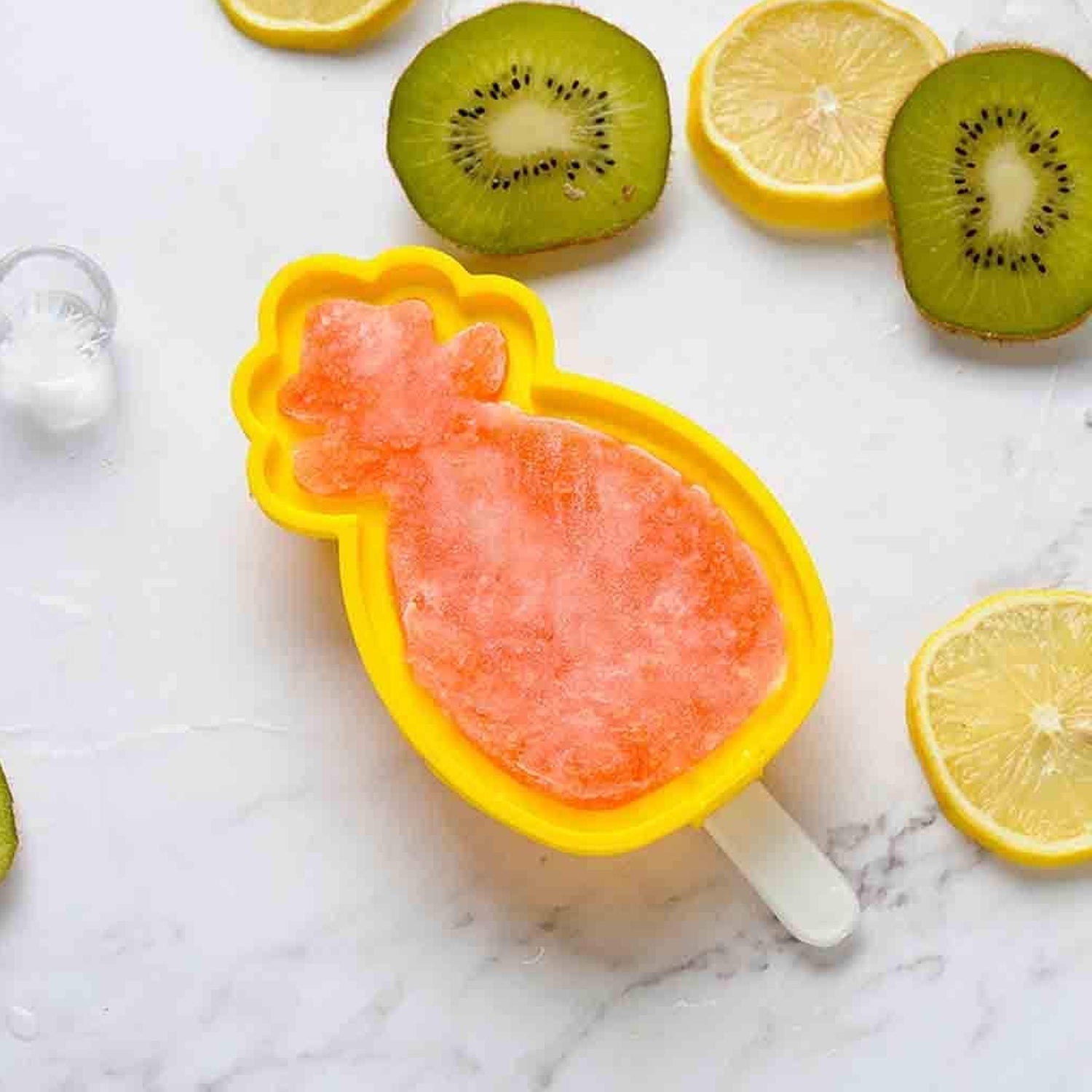 Pineapple Shape sicle Molds - Silicone Ice Candy Cream Mould, DIY Ice Kitchen tool