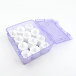 Green Flameless LED Tealights Smokeless Decorative Candles LED Tea Light Pack of 12