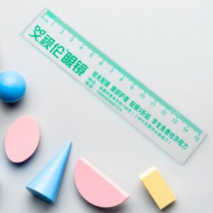 Premium Transparent Plastic Scale 15cm (1 Pc)