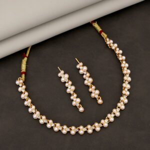 Romantic Rose Gold American Diamond Teardrop Set