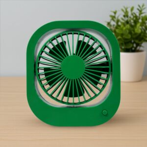Portable USB Fan Rechargeable 2-Speed 180° Rotating Quiet Personal Fan
