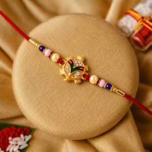 Traditional Tortoise Charm Rakhi