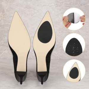 Non-Slip Shoe Pads, Rubber Shoe Sole Protector Pads, for Ladies Shoes, High Heels